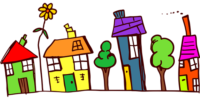 Free houses homes property illustration